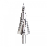 Сверло по металлу ступенчатое ТИТАН 4,0-30,0 мм 98 mm 65 HRC Р6М5 TiN Kranz (KR-12-6612) Сверло по металлу шлифованное