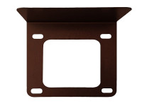 Козырек защитный универсальный для замка "Аякс", коричневый Козырёк защитный