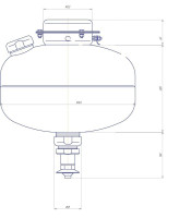 МУПТВ(С)-13,5-ГЗ-ВД (tºC=-50_п) ("Тунгус") Модуль пожаротушения тонкораспыленной водой