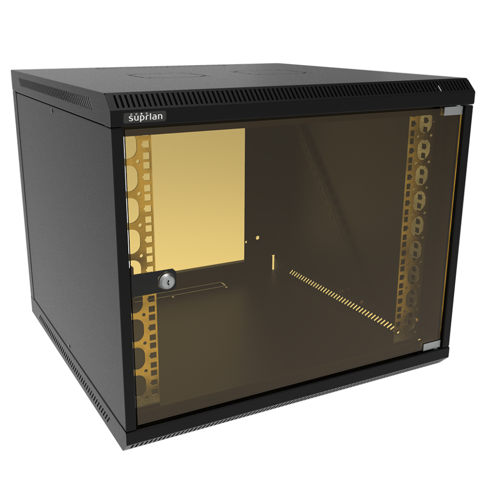 ТВЛ-9U-600-600-СР-9005 (05-1096-B) Шкаф настенный телекоммуникационный