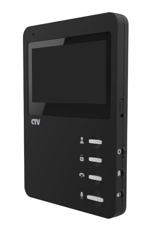 CTV-DP1400N (черный + серебро) Комплект видеодомофона