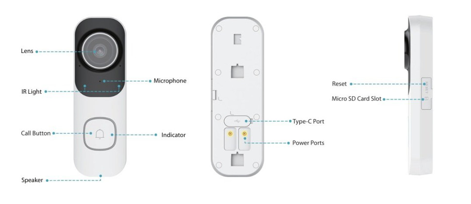 DH-DB41AW Вызывная панель IP-домофона