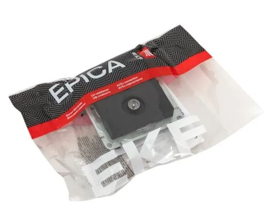Механизм розетки TV+RJ45 (cat5), чёрный Эпика (UP1-SOB-TV+RJ) Механизм розетки TV+RJ45