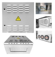 ШТВ-Н-9.6.3-4ААА-Т1 Шкаф уличный всепогодный настенный укомплектованный