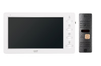 CTV-DP3702 Gamma (белый + серебро) Комплект видеодомофона