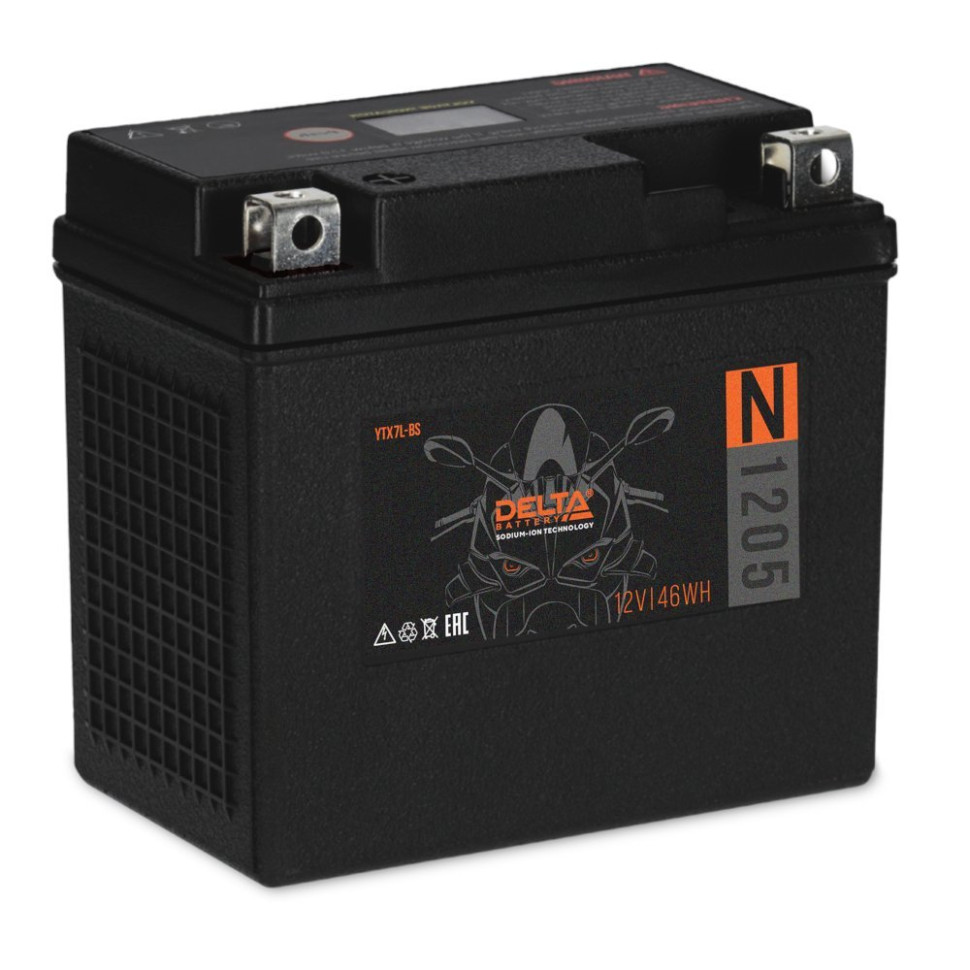 DELTA N 1205 Аккумулятор герметичный свинцово-кислотный стартерный