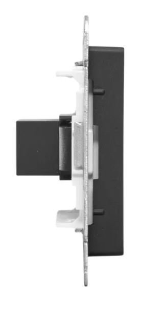 Механизм розетки HDMI, чёрный Эпика (UP1-SOB-HDMI) Механизм розетки HDMI