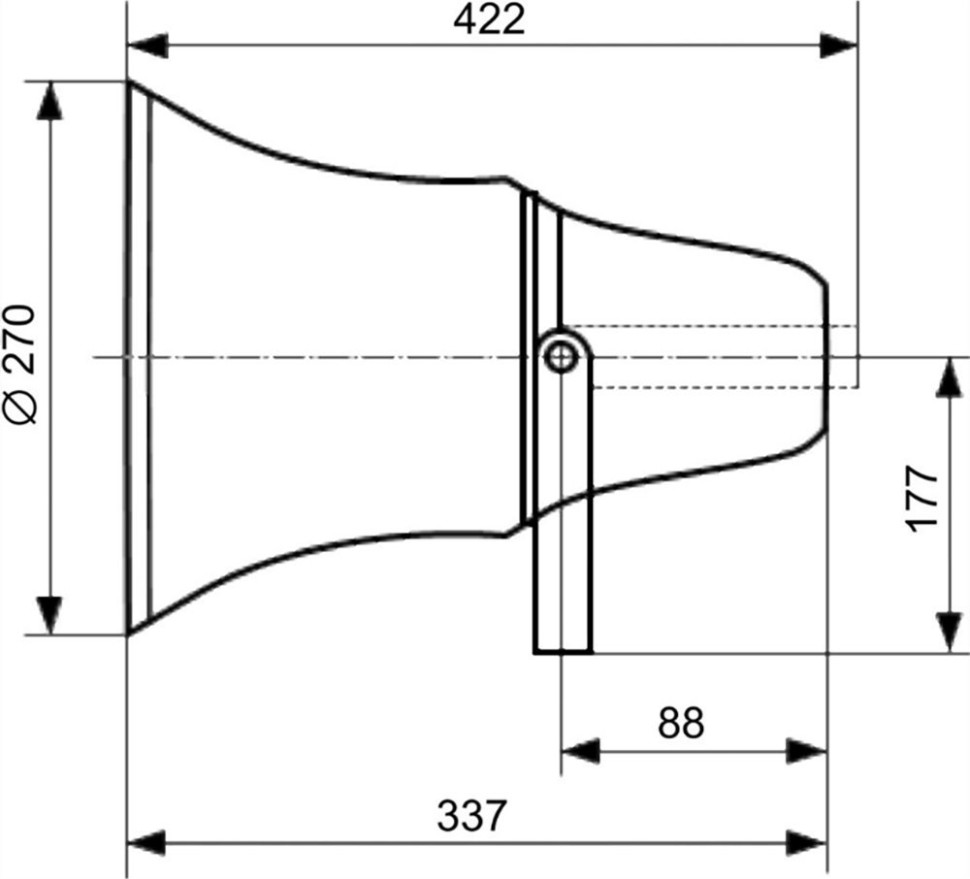 10ГР-38В (120В) (К1) Громкоговоритель рупорный взрывозащищенный