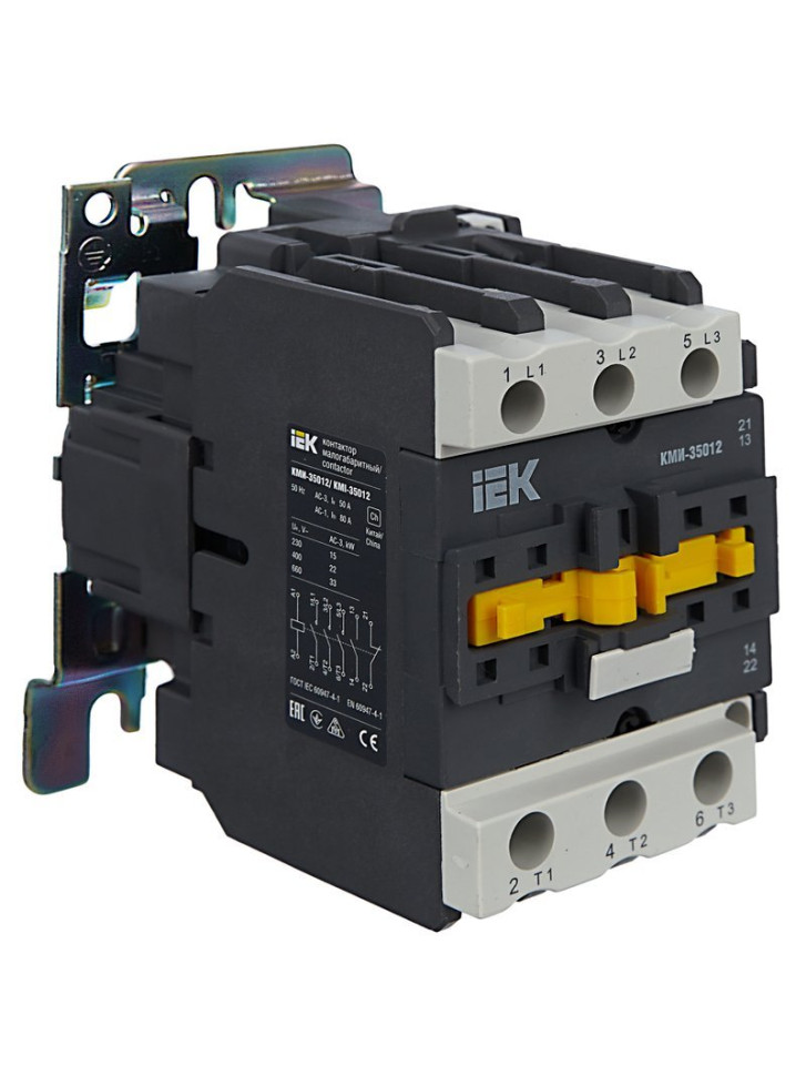 Контактор КМИ-35012 50А 230В/АС3 1NO;1NC (KKM31-050-230-11) Контактор