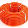 Труба ПНД легкая D50, оранжевая (20150-OR) Труба гофрированная, с зондом