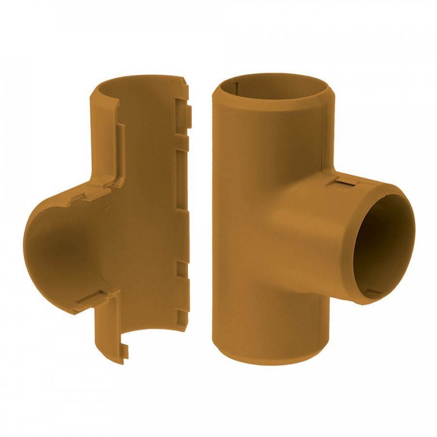 Тройник разборный бук D25 мм (PR13.0257) Тройник