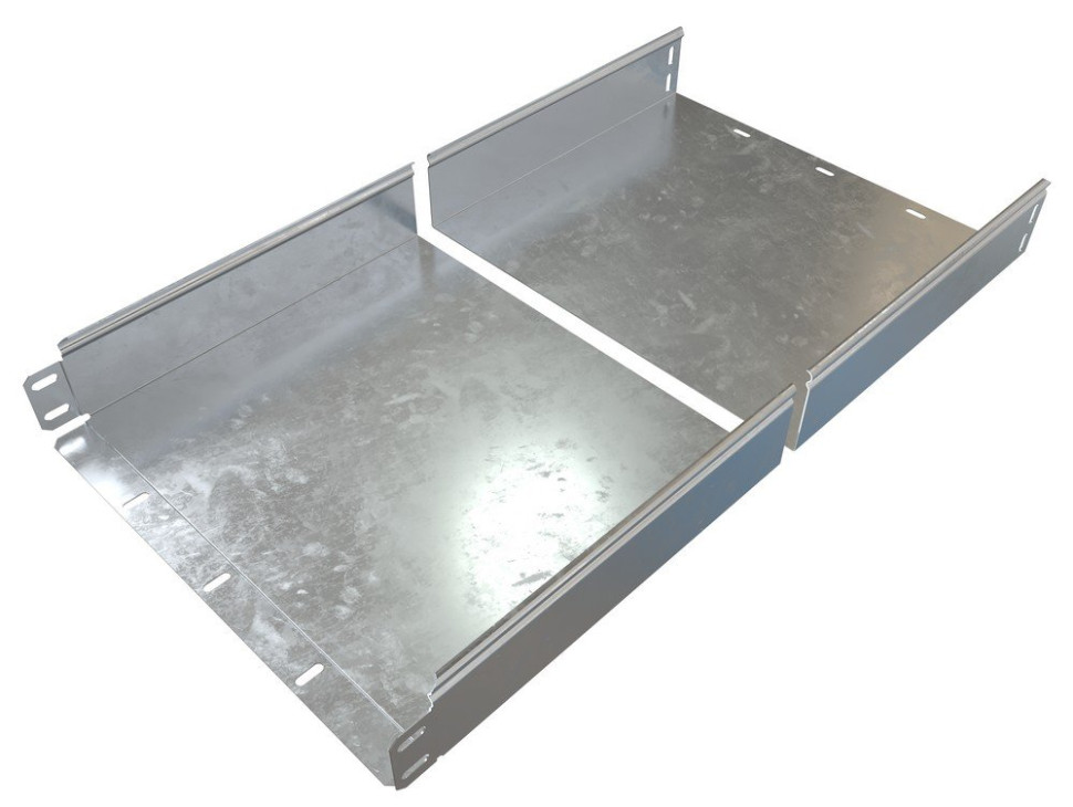 Лоток неперфорированный Сендземира 1,0мм 300х80х3000 (LN300803000101) Лоток неперфорированный