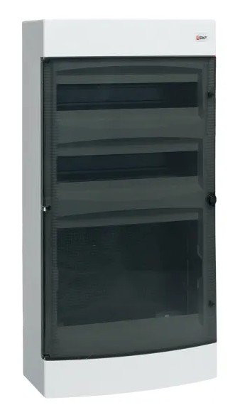 Unix 2х18 модулей + 1 монтажная плата 4 габарит IP41PROxima (ux-2х18+1m-n) Щит комбинированный Unix