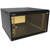 ТВЛ-6U-600-600-СР-9005 (05-1066-B) Шкаф настенный телекоммуникационный