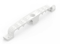 Держатель труб двусторонний на 8 мест белый d20 (PR13.03294) Держатель труб