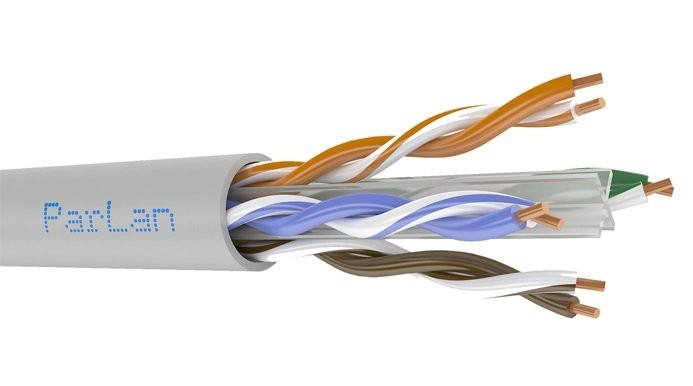 ParLan U/UTP Cat6 PVC 4х2х0,57 (100476) Кабель «витая пара» (Cat6)(LAN) для структурированных систем связи
