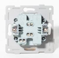 Выключатель управления жалюзи, белый (201107) Выключатель