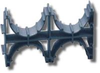 Держатель расстояния для двустенных труб D160, двойной (025162) Держатель расстояния для двустенных труб