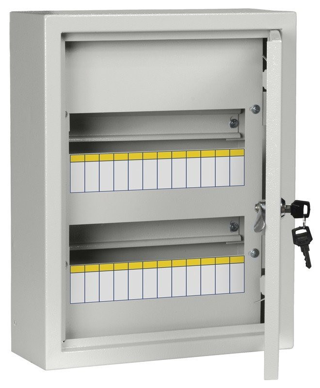 Корпус металлический навесной TITAN 3 ЩРн-24 395х310х120 IP31 (MKM14-N-24-31-Z) Корпус металлический