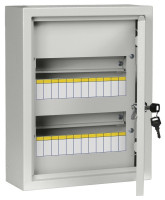 Корпус металлический навесной TITAN 3 ЩРн-24 395х310х120 IP31 (MKM14-N-24-31-Z) Корпус металлический