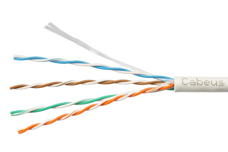 UTP-4P-Cat.5e-SOLID-GY-50 (7171c-6) Кабель «витая пара» (LAN) для структурированных систем связи