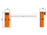 CAME GARD 6500 DX COMBO CLASSICO Шлагбаум автоматический для правостороннего монтажа