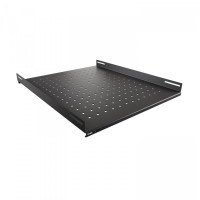 NTSS-FS-H-800-BL 1U нагр.:100кг. 19" 550мм черный Полка стационарная