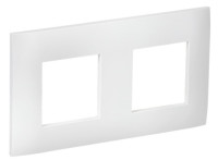 SKANDY Рамка 2-местная SK-F02W арктический белый (SK-M22-K01) Рамка