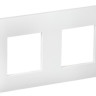 SKANDY Рамка 2-местная SK-F02W арктический белый (SK-M22-K01) Рамка