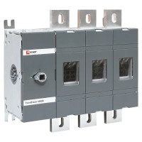Рубильник 1600A 3P без рукоятки управления TwinBlock (tb-s-1600-3p) Рубильник