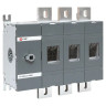 Рубильник 1600A 3P без рукоятки управления TwinBlock (tb-s-1600-3p) Рубильник
