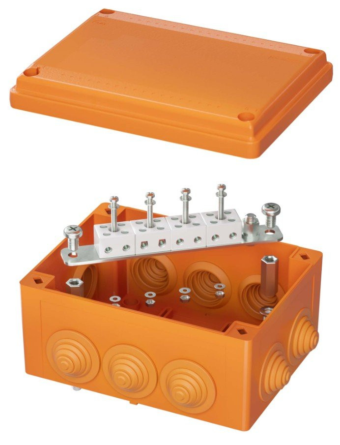 Коробка FS 150х110х70 8P (FSB21804) Коробка ответвительная огнестойкая из термопласта