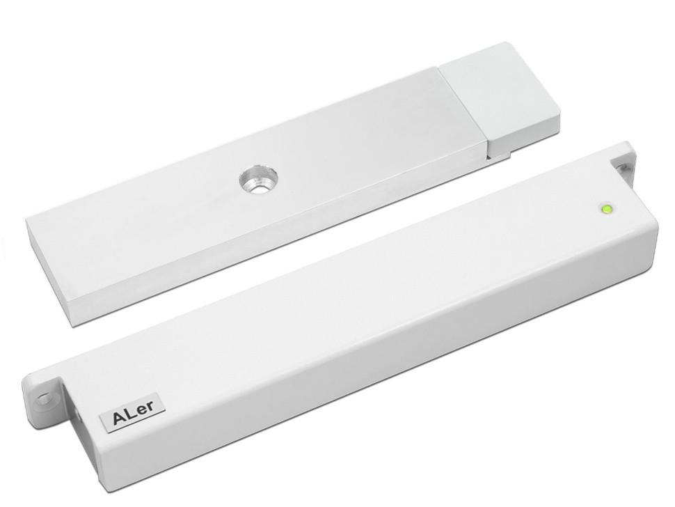 AL-300 12V Premium (белый) Замок электромагнитный