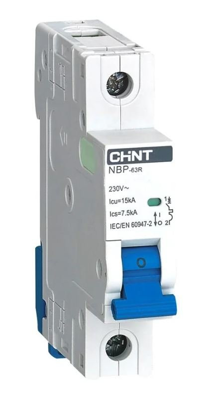 NBP-63R 1P 25А 15кА 8In (R) CHINT (352369) Автоматический выключатель