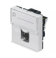 KJ-RJ45-Cat.6a-180T-FP-L-45 (11845c) Вставка Keystone Jack RJ-45