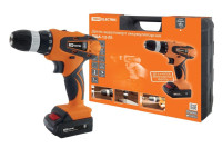 ДША-12-Л1 12В, 1,3А*ч Li-Ion, 22Нм, 0-1350 об/мин, кейс "Гранит" TDM (SQ1030-0201) Дрель-шуруповерт