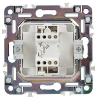 SKANDY Выключатель 1-клавишный с индикацией SK-V07W скрытой установки 10А арктический белый (SK-V10-1-10-K01) Выключатель
