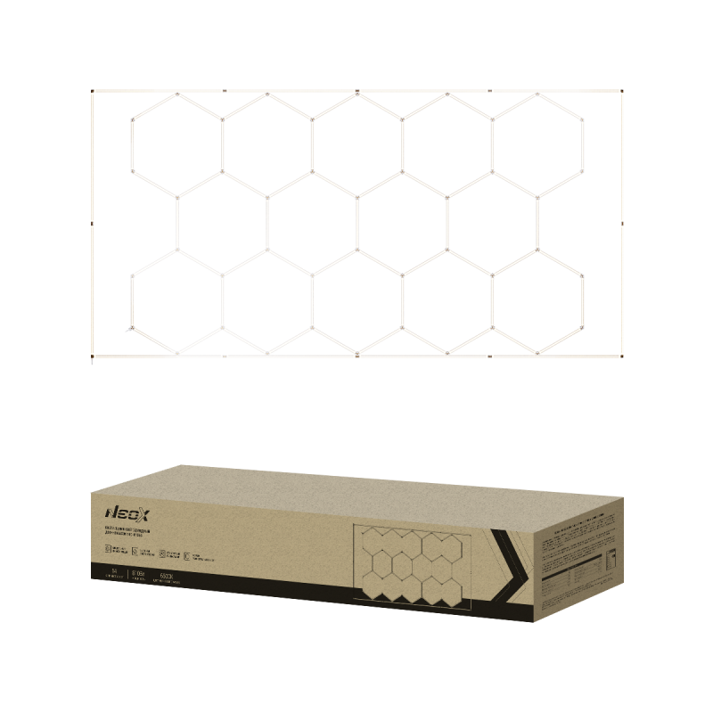 ДБО-HEXAGON 14С-81065 810Вт 6500К 4835х2430мм Светильник светодиодный