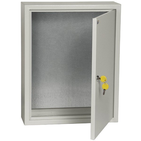 Корпус металлический ЩМП-2-1 500х400х150 УХЛ3 IP31 с монтажной платой (YKM41-02-31) Корпус металлический с монтажной платой
