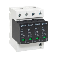 ОПВ-D/4P In 5кА 275В PROxima (opv-d4) Ограничитель импульсных напряжений