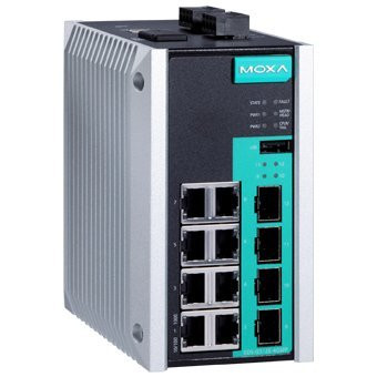 EDS-G512E-4GSFP Коммутатор 8х10/100/1000BaseTX, 4х100/1000Base SFP