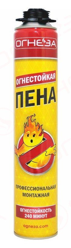 Пена монтажная огнестойкая ОГНЕЗА EI240 750 мл Пена монтажная