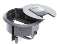 Люк в пол на 2 поста (45х45мм) с суппортом, пластик LUK/2 (70022) Люк в пол