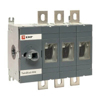Рубильник 800A 3P без рукоятки управления TwinBlock (tb-s-800-3p) Рубильник
