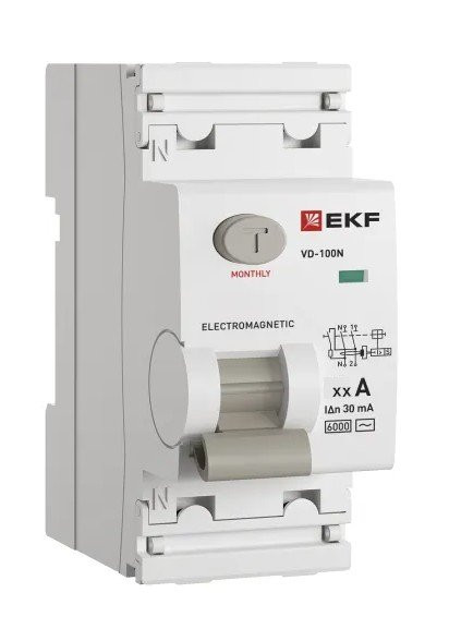 ВД-100N 2P 25А 30мА PROXIMA (E1026M2530) Выключатель дифференциального тока (УЗО)
