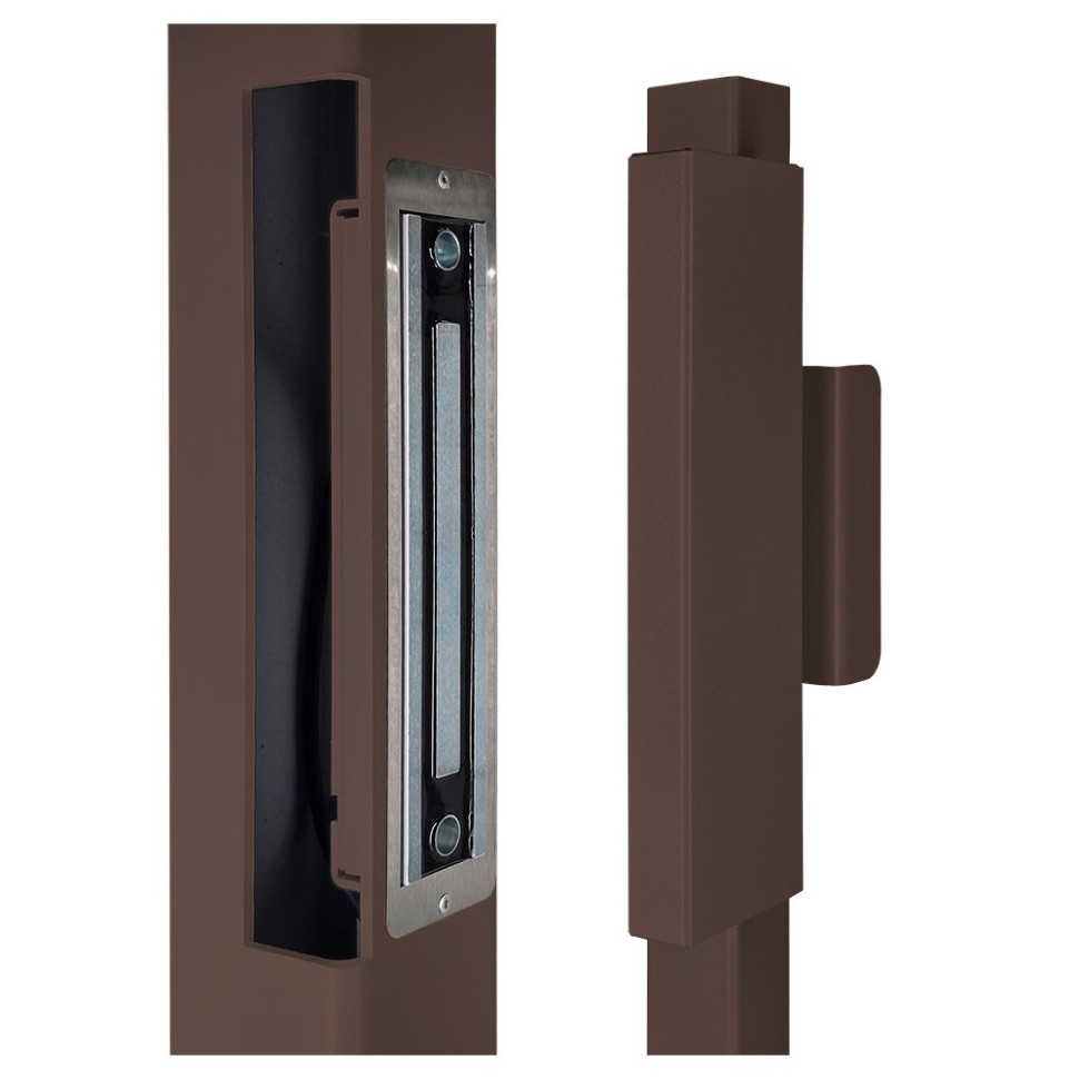 ALM-350FTL-12/24V (коричневый) Влагозащищённый электромагнитный замок