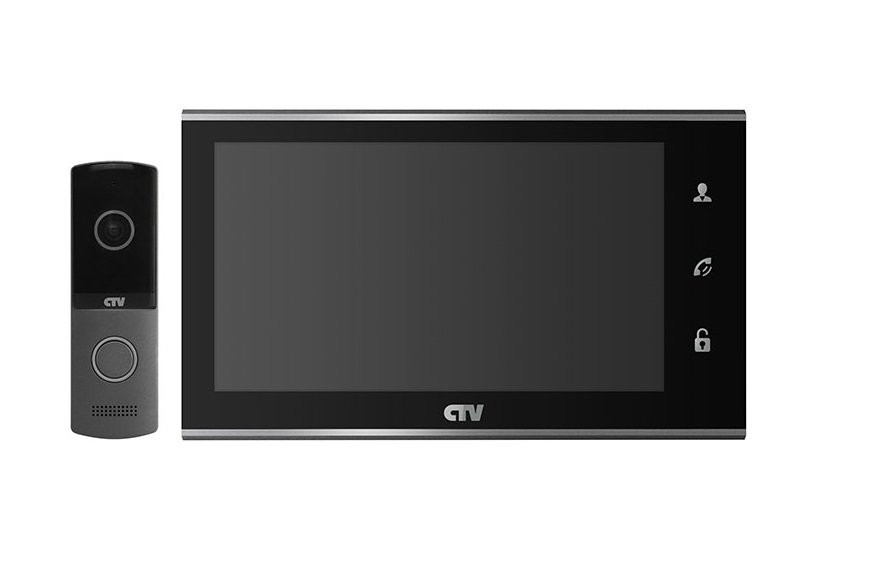 CTV-DP2702MD B (чёрный) Комплект видеодомофона