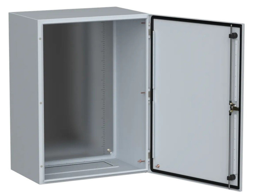 Корпус металлический TITAN 5 ЩМП-80.60.40 800х600х400 УХЛ1 IP66 с монтажной платой (TI5-10-N-080-060-040-66) Корпус металлический с монтажной платой