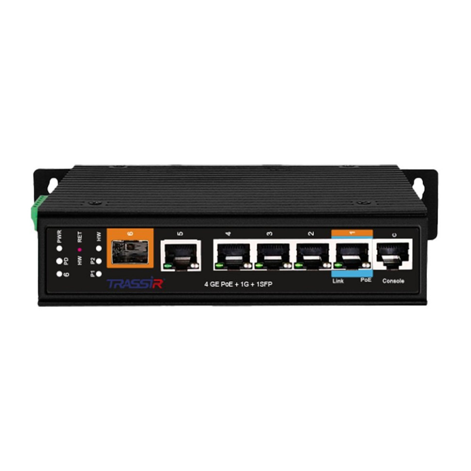 TR-NS25061S-180-4POE Коммутатор с PoE