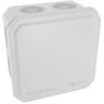 Коробка ответвительная с кабельными вводами IP55, 100х100х50 (53800) Коробка ответвительная